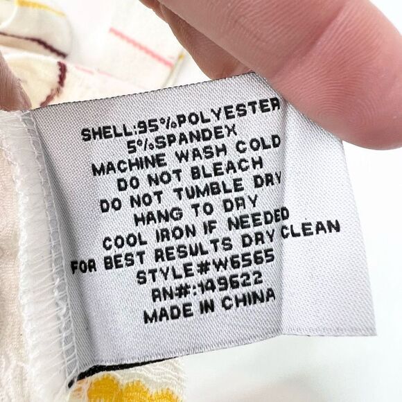 Walter Baker Shirt Womens Small Sleeveless Crop Striped Rainbow Ladies NEW - Picture 6 of 8